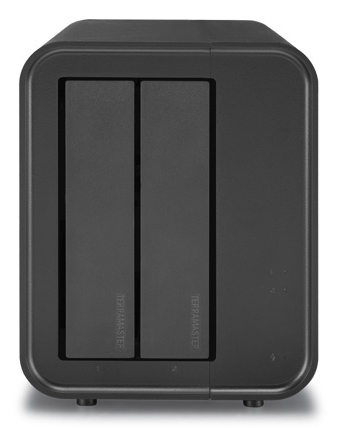 [215632440018] TerraMaster D2-320 disk array Desktop Zwart