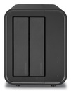 TerraMaster D2-320 disk array Desktop Zwart