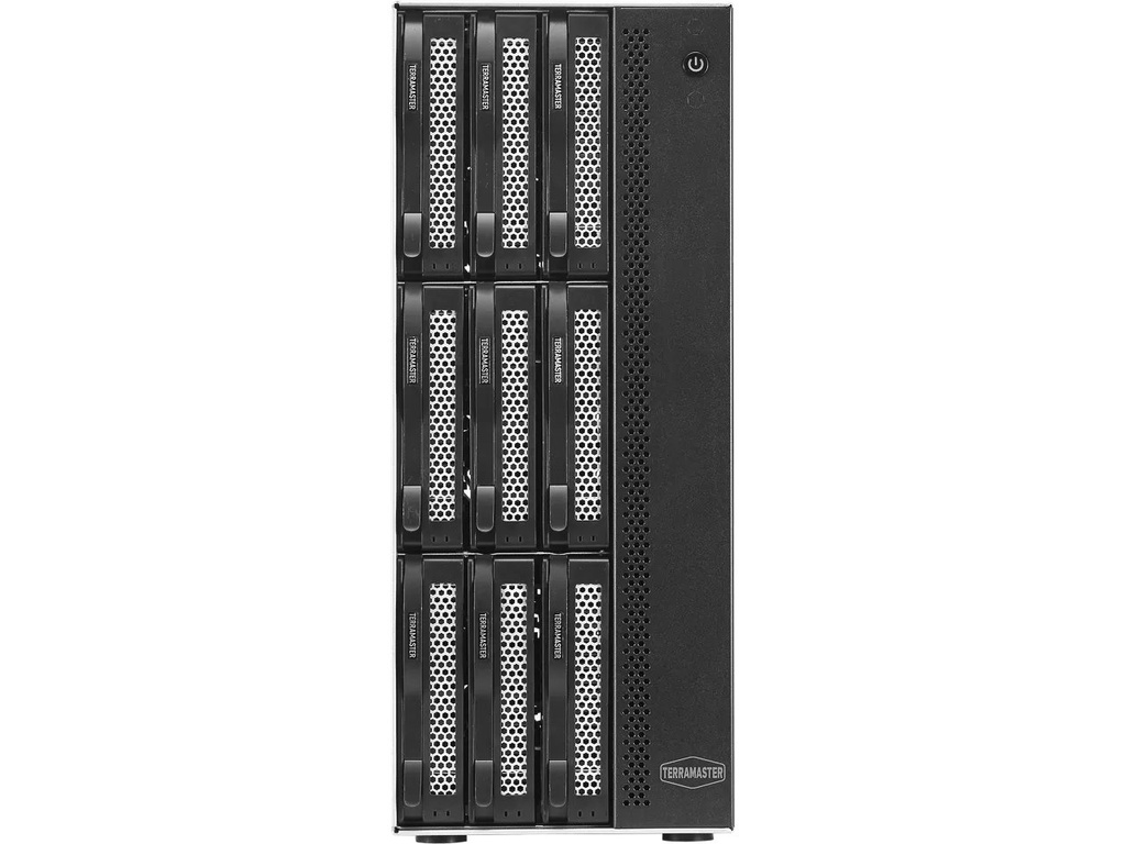 TERRAMASTER TERRAMASTER NAS 9-BAY 2x 10GbE