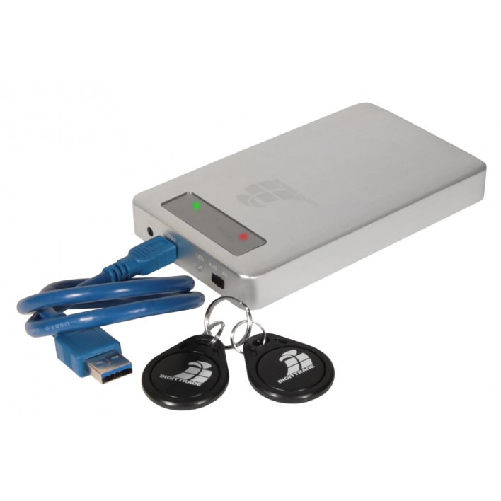 Digittrade RS256 2TB externe harde schijf 2,05 TB 5400 RPM 2.5" USB 3.2 Gen 1 (3.1 Gen 1) Zilver