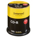 Intenso CD-R 700MB 52x 100 stuk(s)