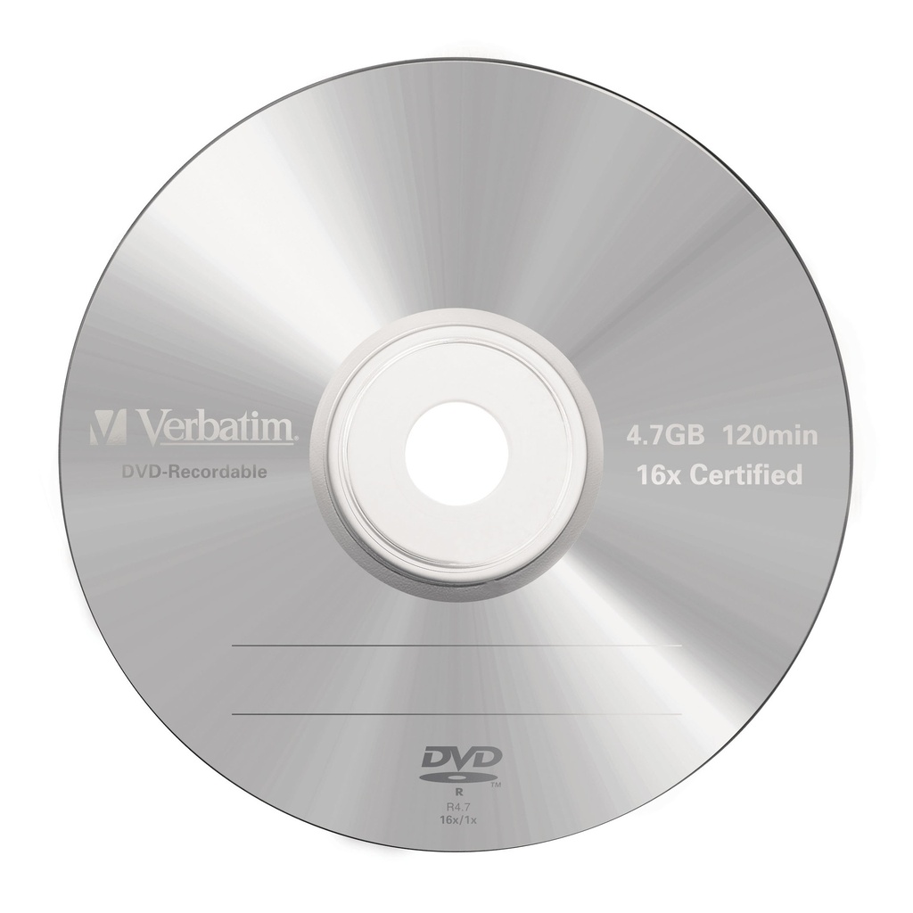 [230076440046] Verbatim DVD-R Matt Silver 4,7 GB 5 stuk(s)