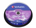Verbatim DVD+R Matt Silver 4,7 GB 10 stuk(s)