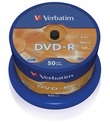 Verbatim DVD-R Matt Silver 4,7 GB 50 stuk(s)