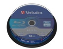 Verbatim 43746 Lees/schrijf blu-ray disc BD-R 50 GB 10 stuk(s)