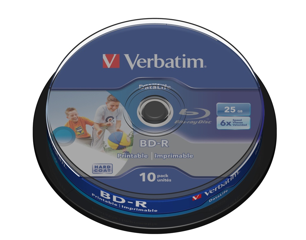 [230076440138] Verbatim Datalife 6x BD-R 25 GB 10 stuk(s)