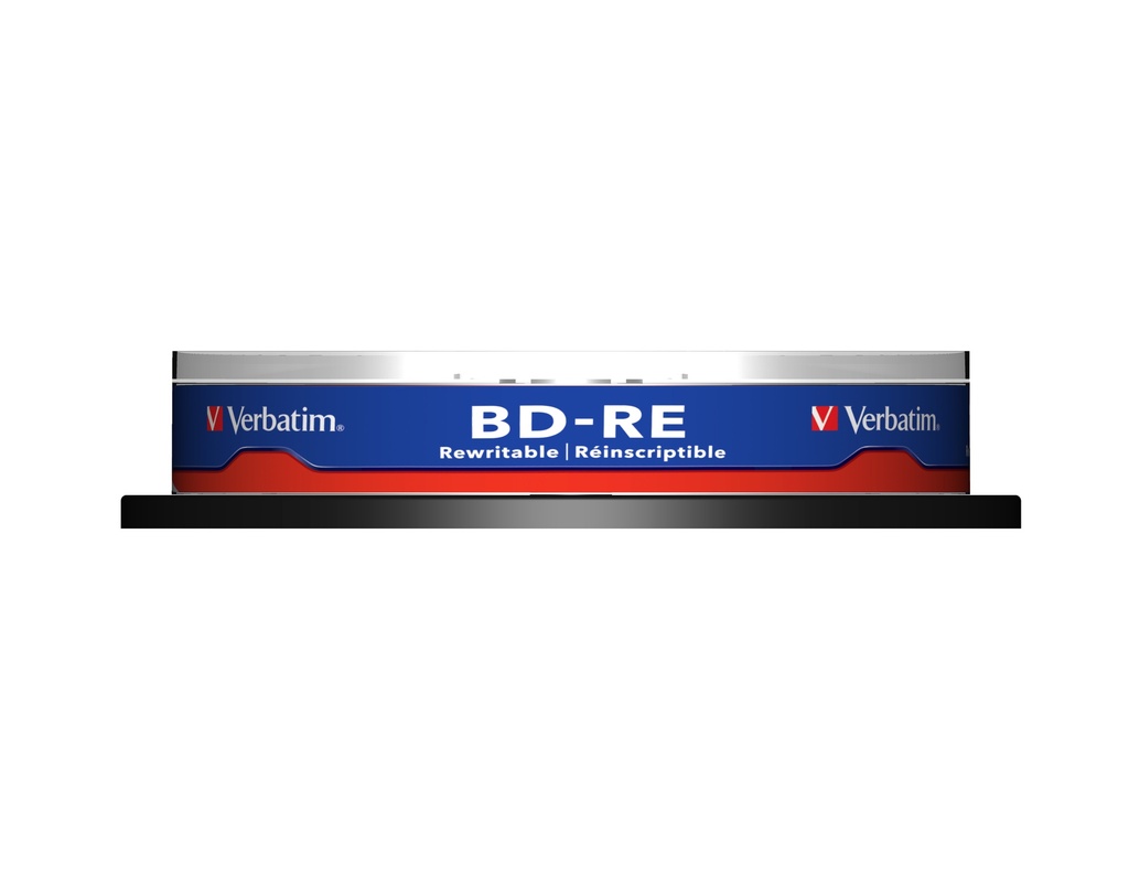[230076440147] Verbatim BD-RE SL 25GB 2x 10 Pack Spindle 10 stuk(s)