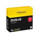 Intenso DVD+R 4.7 GB 16x 4,7 GB 10 stuk(s)
