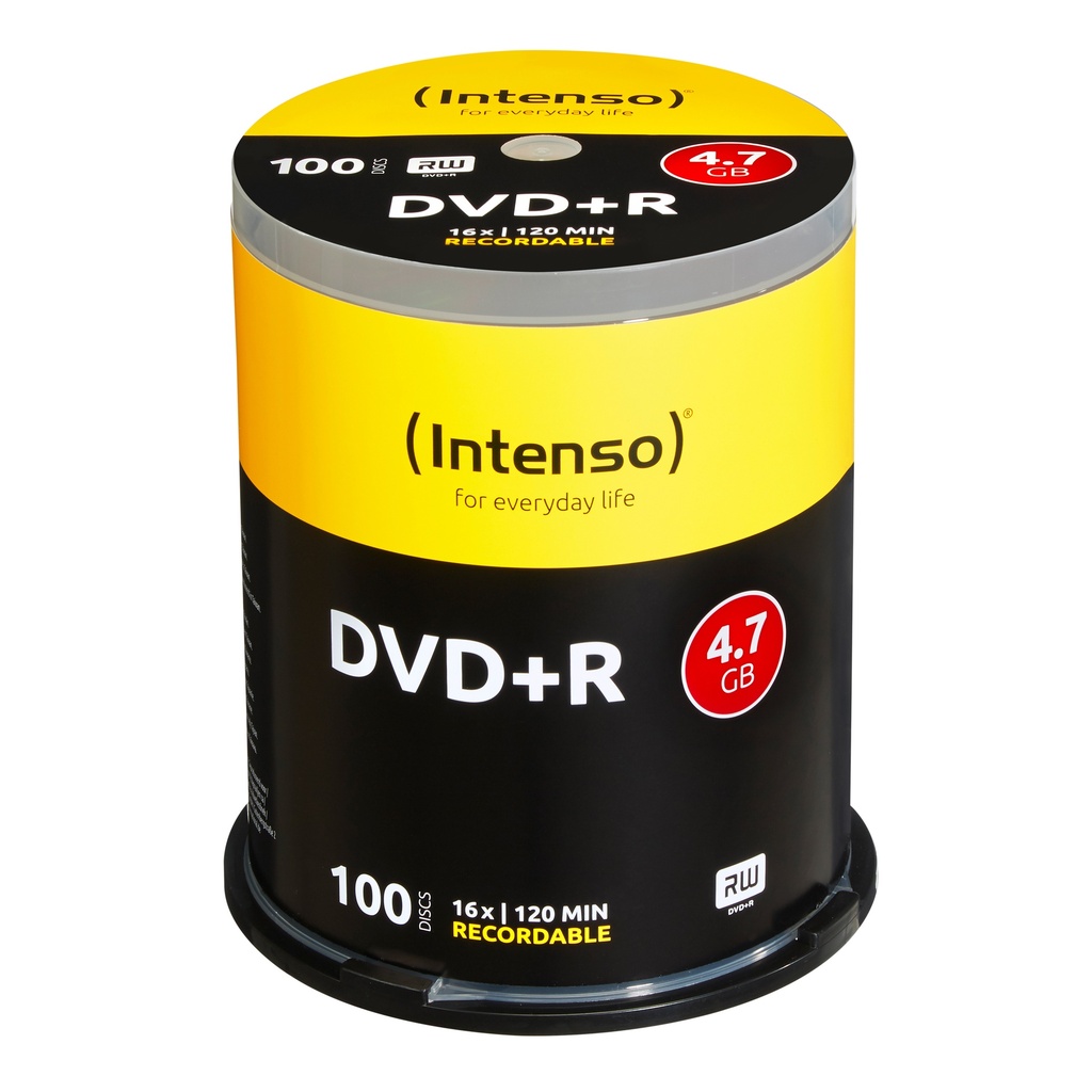 [230180440011] Intenso 4111156 lege dvd 4,7 GB DVD+R 100 stuk(s)