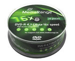 [230604440001] MediaRange MR403 lege dvd 4,7 GB DVD-R 25 stuk(s)