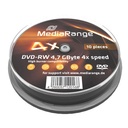 MediaRange MR450 lege dvd 4,7 GB DVD-RW 10 stuk(s)
