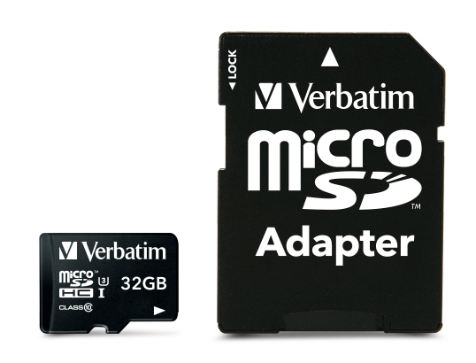 Verbatim Pro 32 GB MicroSDHC UHS Klasse 10