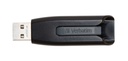 Verbatim V3 - USB-Stick 3.0 128 GB - Zwart