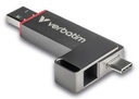Verbatim Dual QuickStick USB flash drive 256 GB USB Type-A / USB Type-C 3.2 Gen 1 (3.1 Gen 1) Grijs