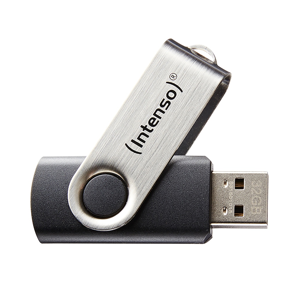 [240180440004] Intenso Basic Line USB flash drive 16 GB USB Type-A 2.0 Zwart, Zilver