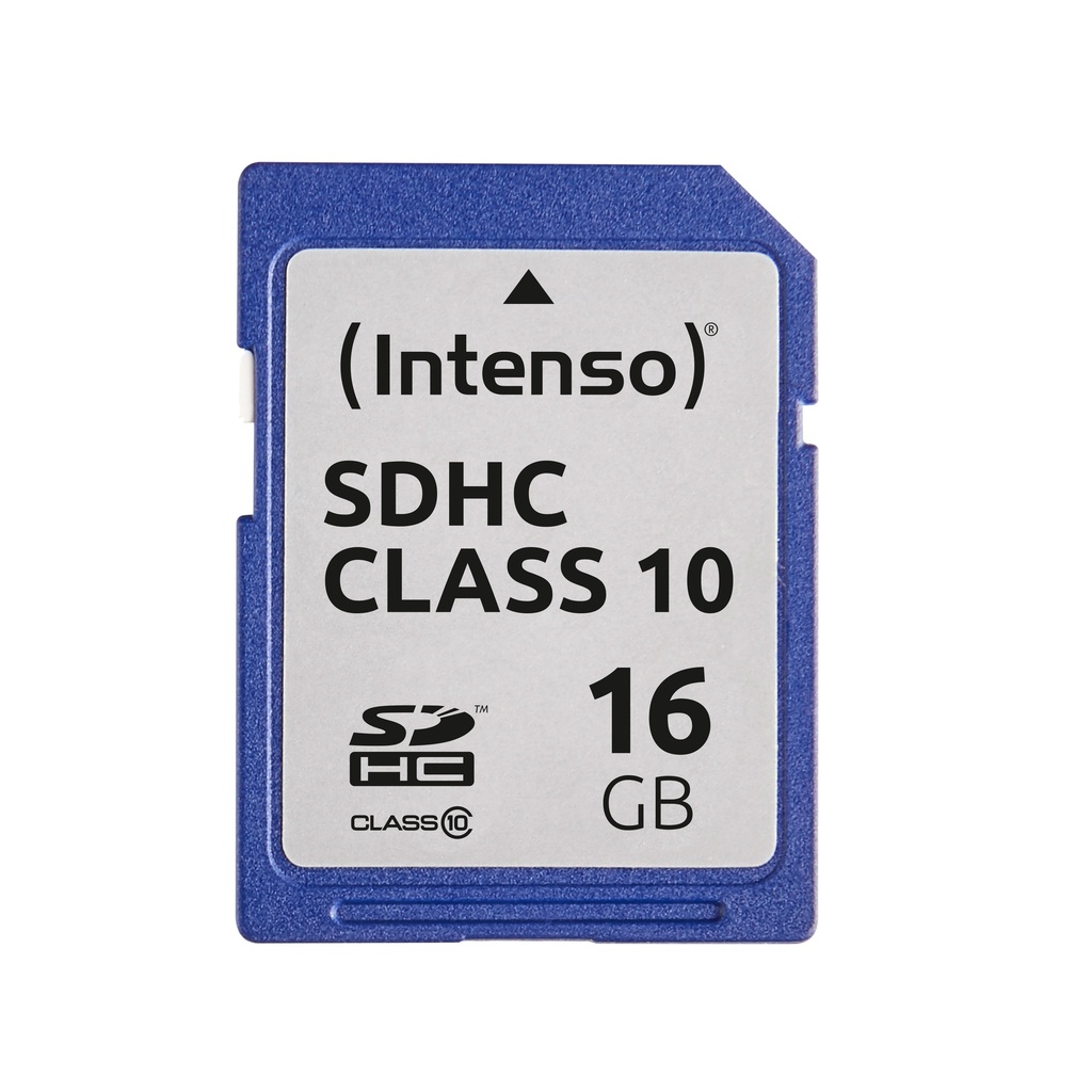 [240180440023] Intenso 3411470 flashgeheugen 16 GB SDHC Klasse 10