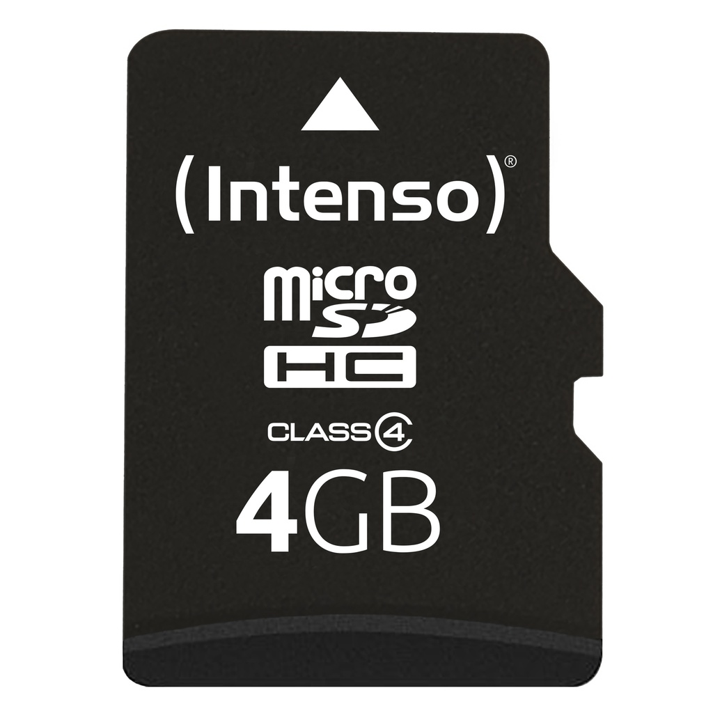 [240180440026] Intenso 3403450 flashgeheugen 4 GB MicroSDHC Klasse 4