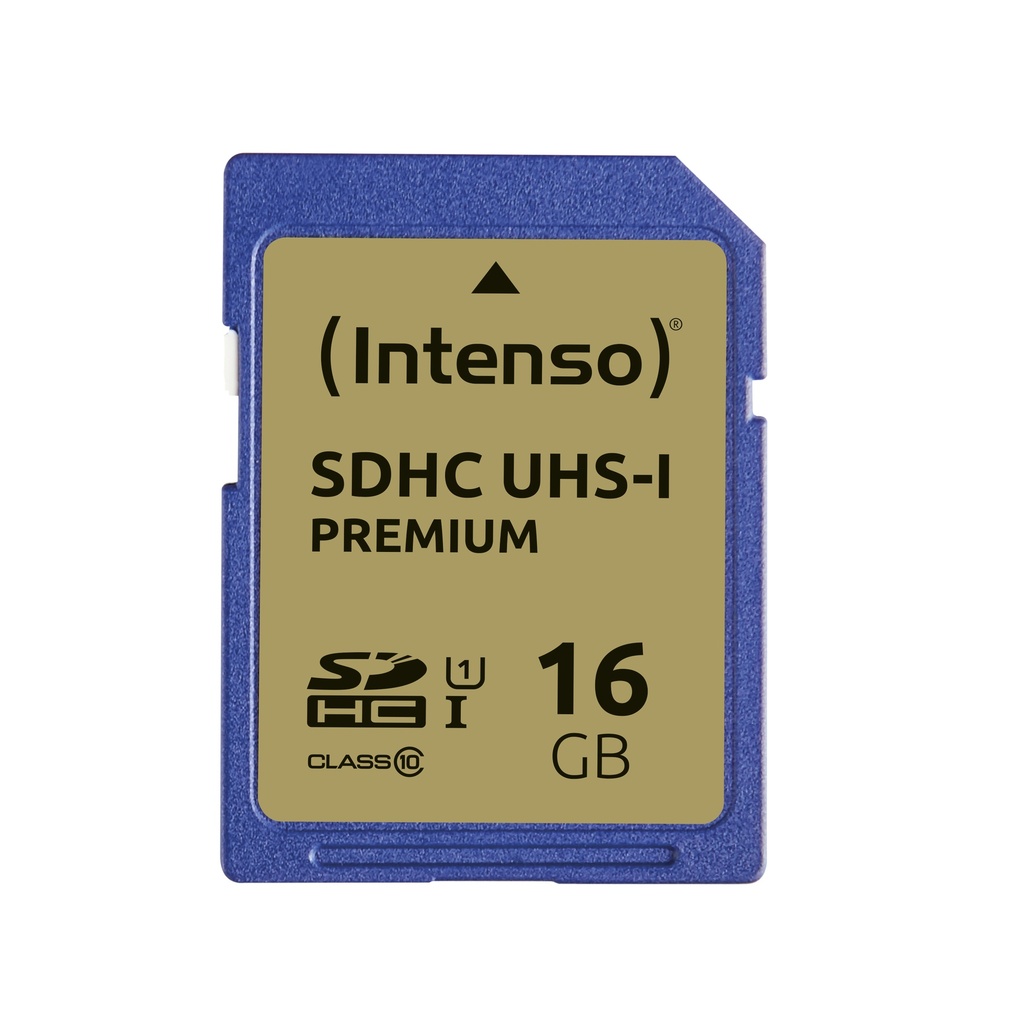 [240180440039] Intenso 3421470 flashgeheugen 16 GB SDHC UHS-I Klasse 10