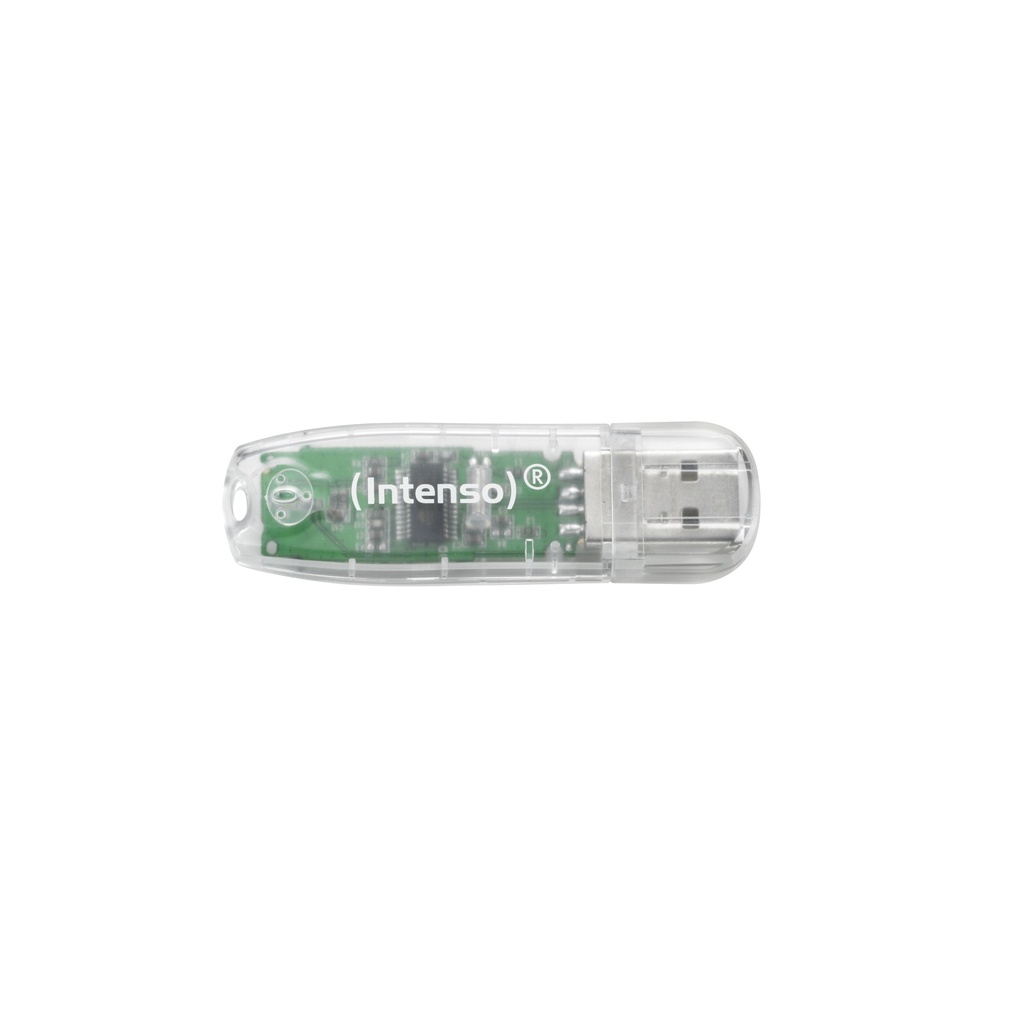[240180440080] Intenso Rainbow Line USB flash drive 32 GB USB Type-A 2.0 Transparant