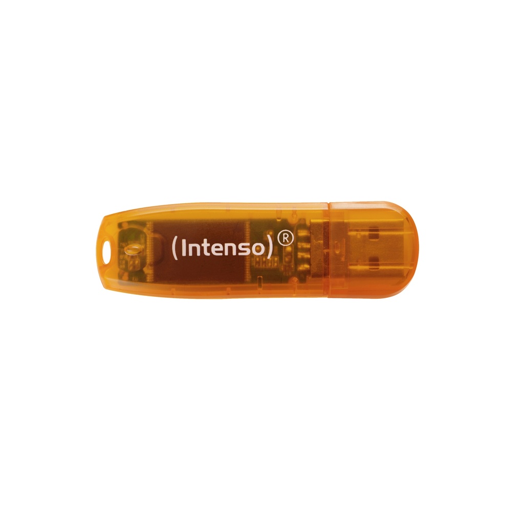 [240180440081] Intenso Rainbow Line USB flash drive 64 GB USB Type-A 2.0 Oranje