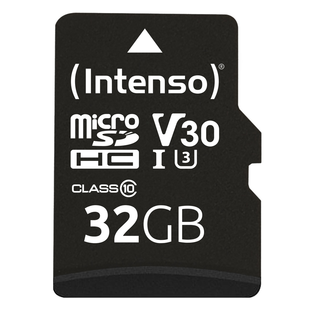 [240180440088] Intenso 3433480 flashgeheugen 32 GB MicroSDHC UHS-I Klasse 10