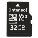 Intenso 3433480 flashgeheugen 32 GB MicroSDHC UHS-I Klasse 10