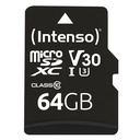 Intenso 3433490 flashgeheugen 64 GB MicroSDXC UHS-I Klasse 10