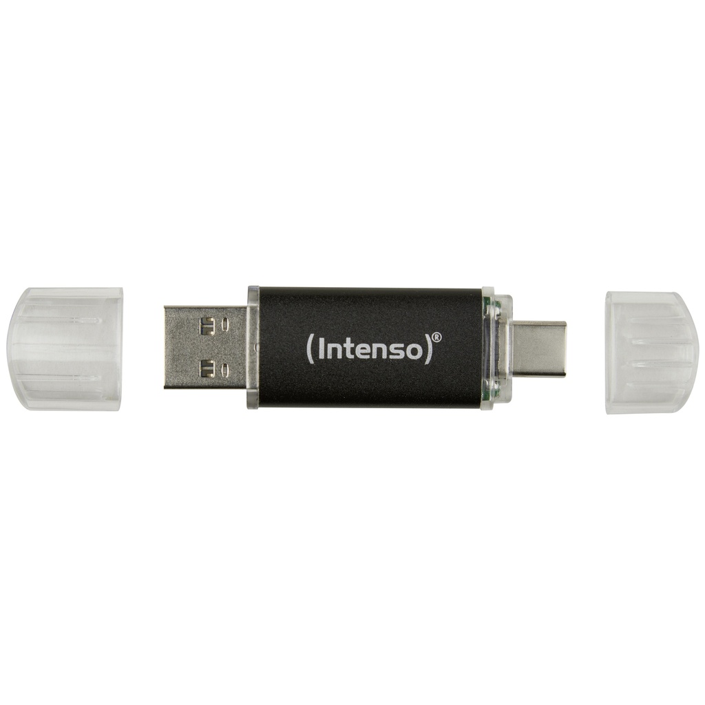 [240180440106] Intenso 3539480 USB flash drive 32 GB USB Type-A / USB Type-C 3.2 Gen 1 (3.1 Gen 1) Antraciet