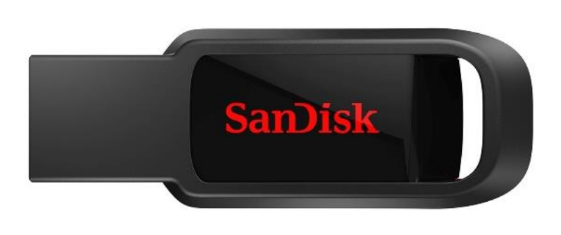 SanDisk Cruzer Spark USB flash drive 128 GB USB Type-A 2.0 Zwart, Rood