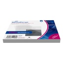 MediaRange BOX04 CD-doosje Opbergmap/sleeve 1 schijven Transparant