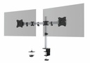 Durable 509523 flat panel bureau steun 68,6 cm (27") Muur Zilver