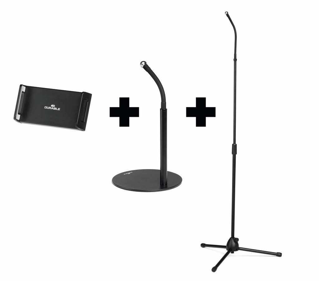 [310575440031] Durable TWIST COMBI Actieve houder Mobiele telefoon/Smartphone, Tablet/UMPC Zwart