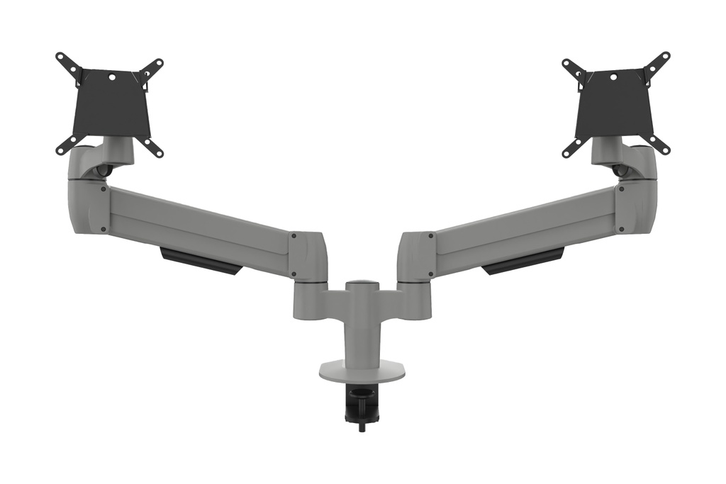 BakkerElkhuizen Space-arm Dual 61 cm (24") Bureau Zilver