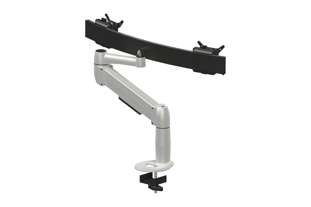 [310664440062] BakkerElkhuizen Space-arm Beam Dual 61 cm (24") Bureau Zilver