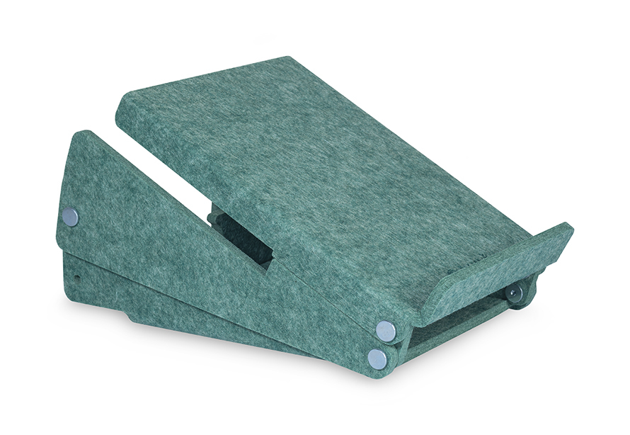 [310664440105] BakkerElkhuizen Ergo-Top 320 Circular Laptopstandaard Groen 40,6 cm (16")