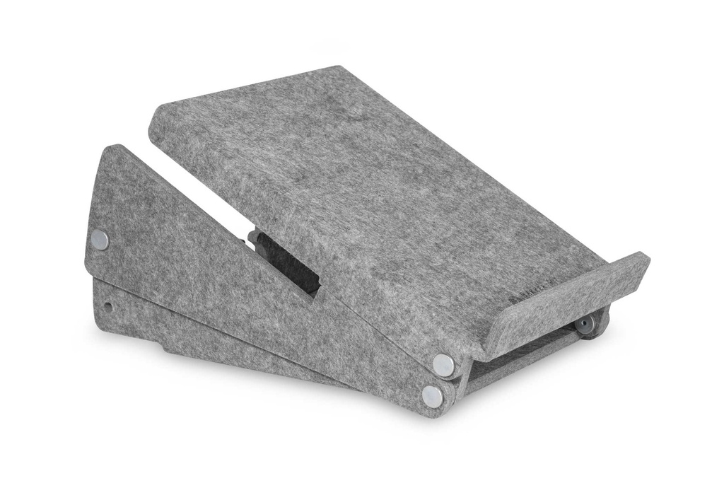 [310664440106] BakkerElkhuizen Ergo-Top 320 Circular Laptopstandaard Grijs 40,6 cm (16")