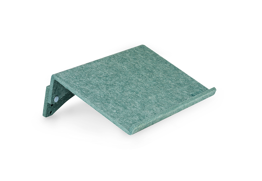 BakkerElkhuizen FlexDoc Circular document houder PET-vilt, Gerecycleerd plastic, Staal Groen