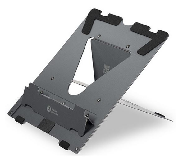 BakkerElkhuizen Ergo-Q 160 Laptopstandaard Zwart, Donkergrijs 43,2 cm (17")