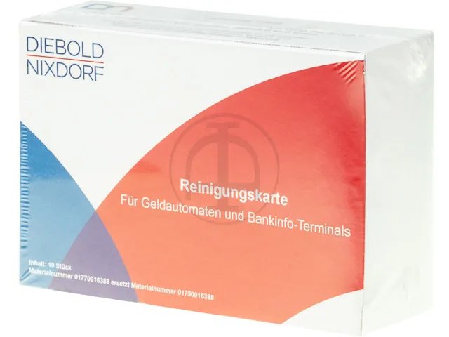 WINCOR NIXDORF 1750016388 WINCOR cleaning card (10) 10
