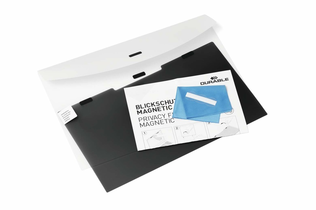 [325575440001] Durable 513857 schermfilter 35,6 cm (14") Laptop Randloze privacyfilter voor schermen