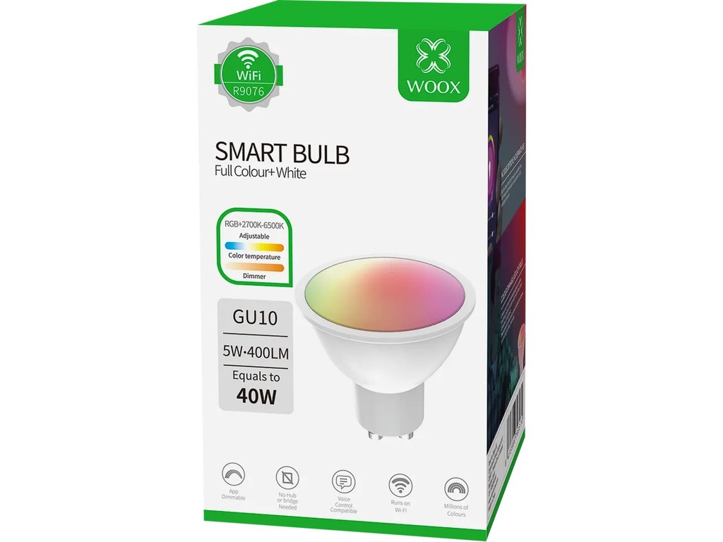 [340874440025] WOOX R9076 WOOX SMART LED GU10 5,5W