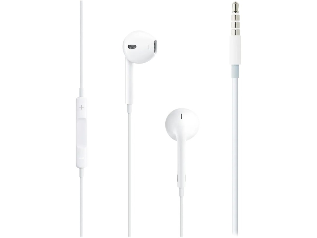APPLE APPLE EARPODS WHITE 3.5mm JACK PLUG