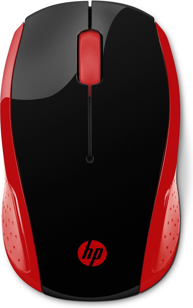 [410025440012] HP draadloze muis 200 (Empress red)