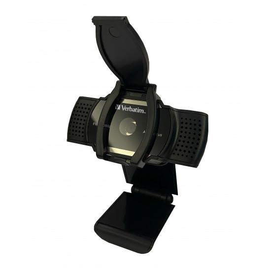 [410076440001] Verbatim 49578 webcam 2560 x 1440 Pixels USB 2.0 Zwart