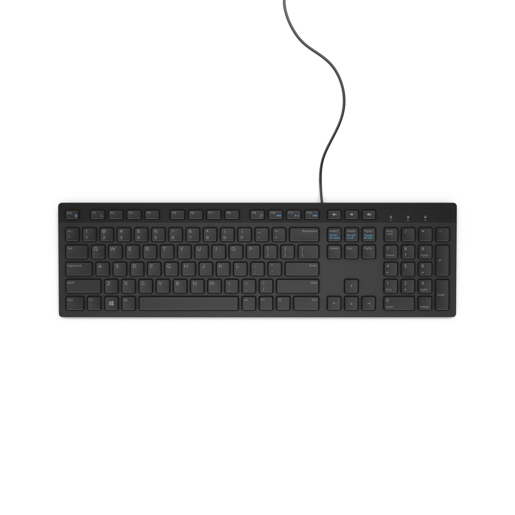 [410172440013] DELL KB216 toetsenbord Universeel USB QWERTY US International Zwart