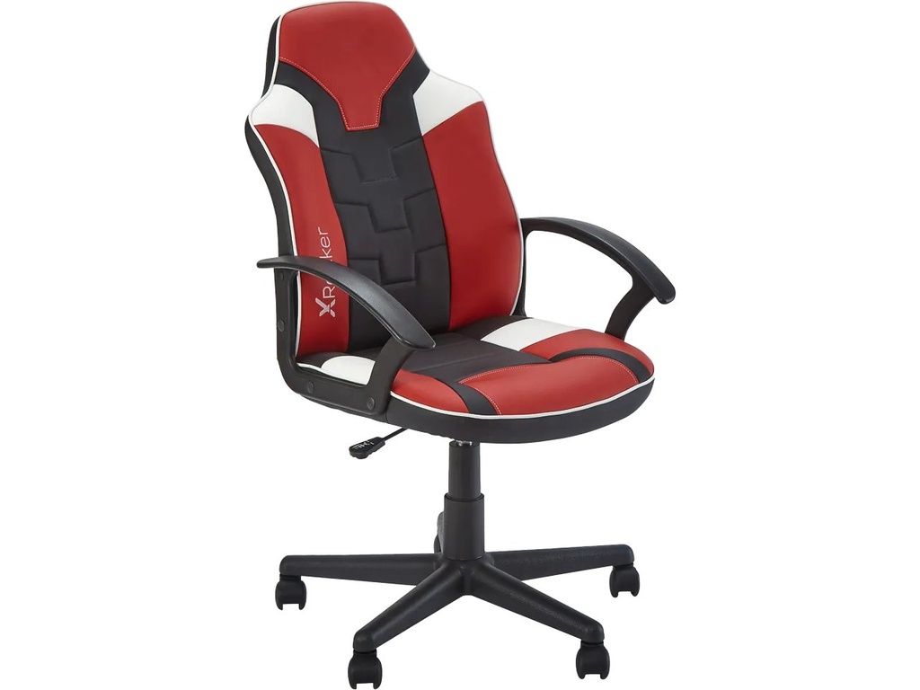 [410430440001] X ROCKER XROCKER SATURN GAMING CHAIR RED
