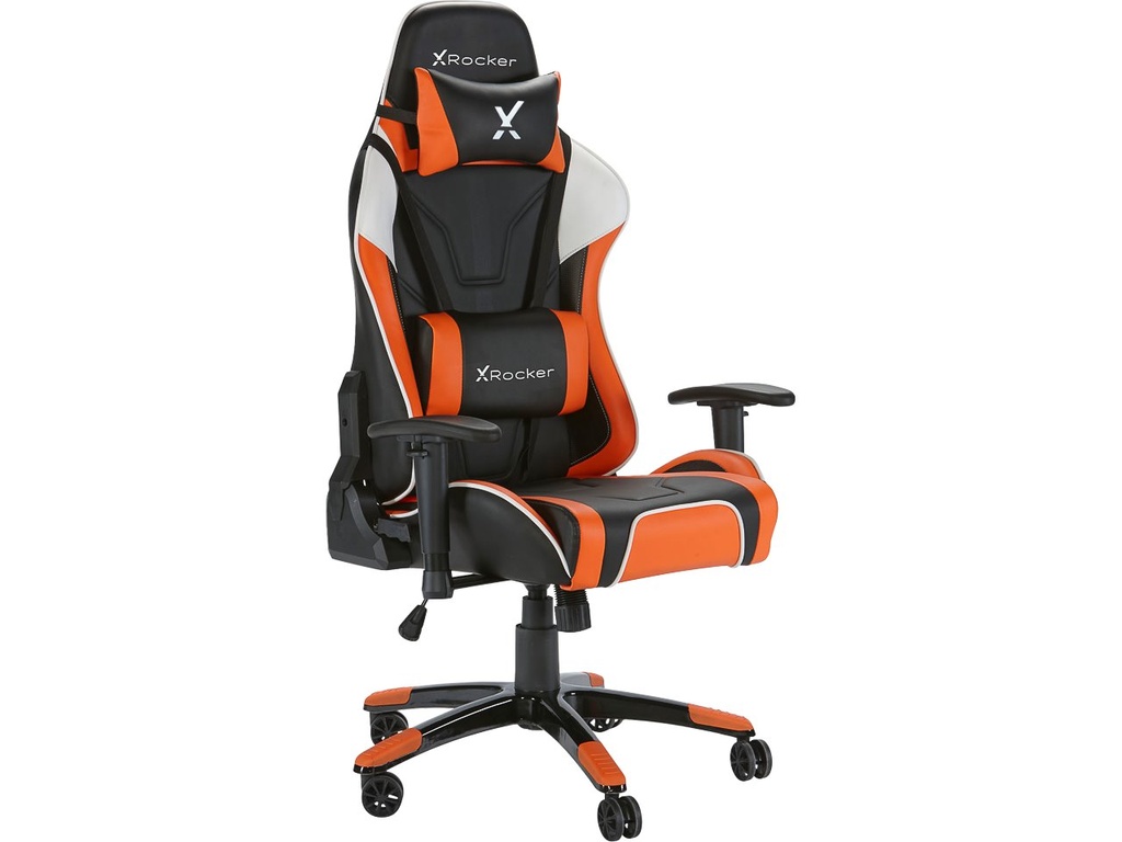 X ROCKER XROCKER AGILITY GAMING CHAIR ORANGE