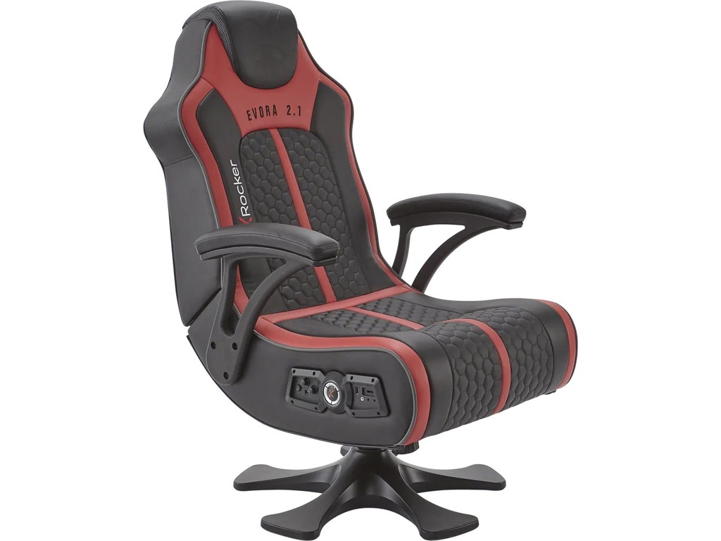 X ROCKER XROCKER EVORA GAMING CHAIR BLACK-RED