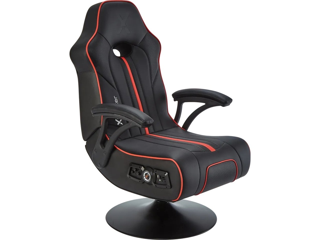 X ROCKER XROCKER TORQUE GAMING CHAIR BLACK-RED