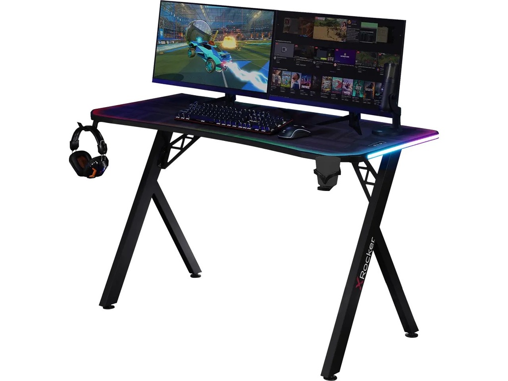 X ROCKER XROCKER XR LUMIO GAMING DESK 140cm